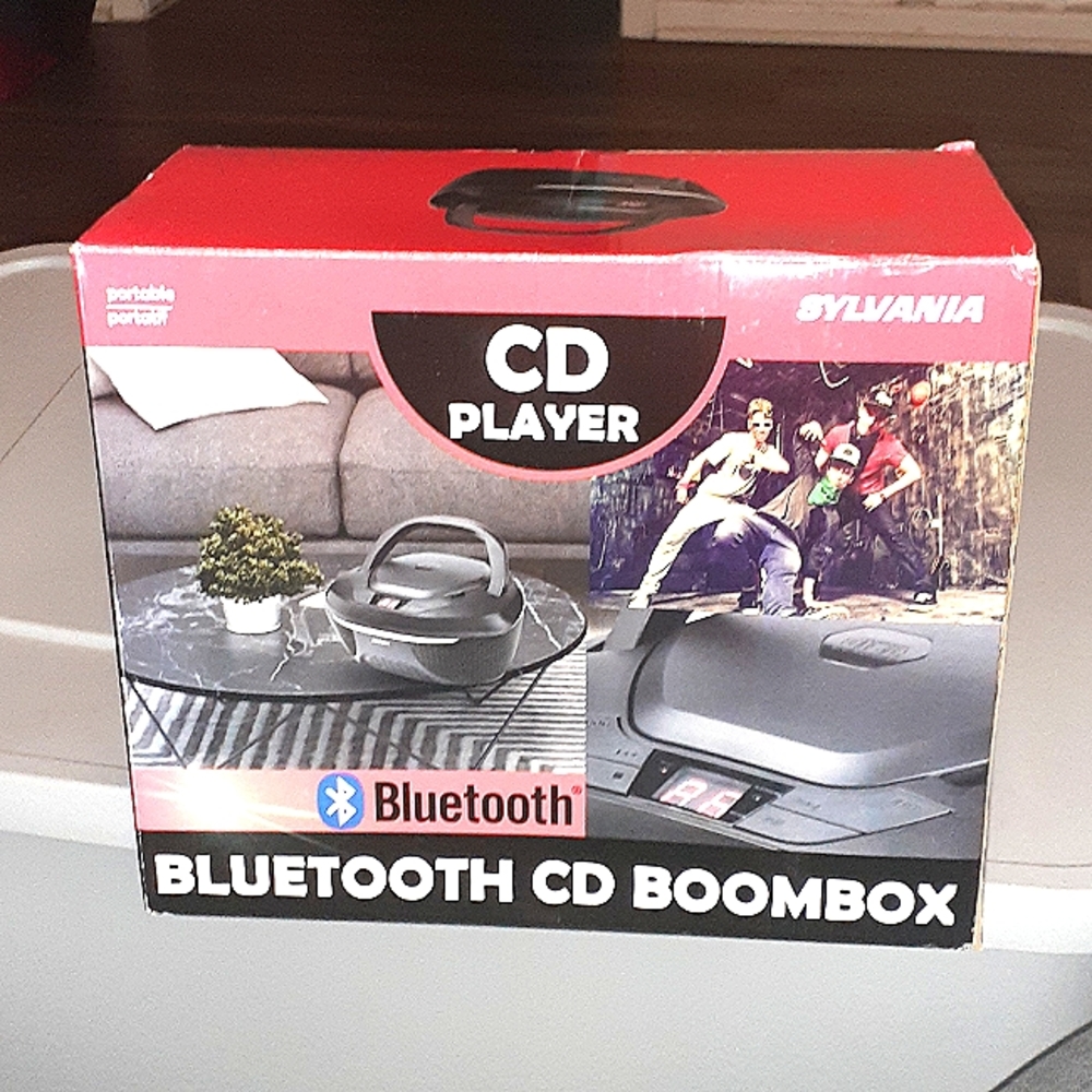 Bluetooth CD Boombox